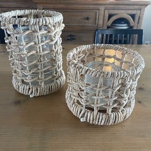 Studio McGee outdoor candle holders